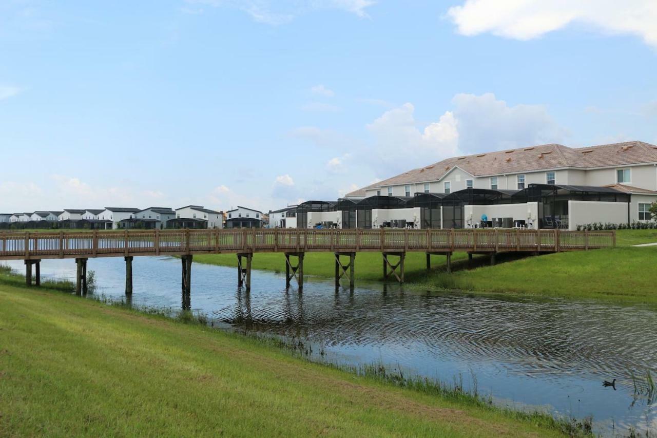 C - New 4 Bedroom Home - 5 Miles To Disney - Free Water Park - Private Pool Kissimmee Exterior photo